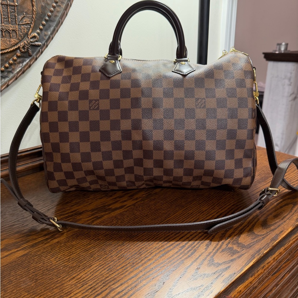 Louis Vuitton Speedy B 35 in Damier Ebene